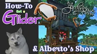 How to Get the Glider Shop | Garden Paws Guide | Alberto&rsquo;s Quest Line Tutorial