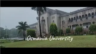 Osmania University Monsoon Rainy Day Cinematic| Monsoon Rain| #Pixefy| ASMR| Binaural Rain
