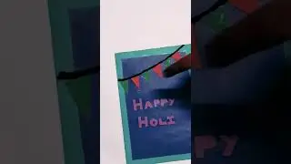 Diy holi prank card. Holi prank. Happy holi . #holi #prank #card