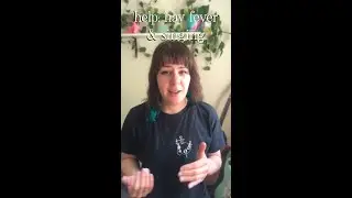 help! hay fever and singing