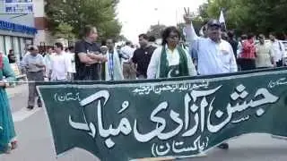 Pakistan Independence day parade Devon ave Chicago 2015