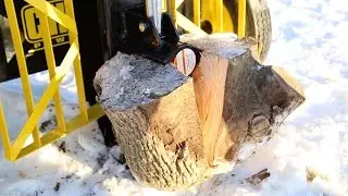 Champion 25 Ton Log Splitter Review by Busted Wallet