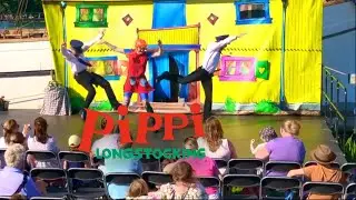 Pippi på de sju haven teater | Pippi Långstrump | pippi flyttar in i villa villekulla