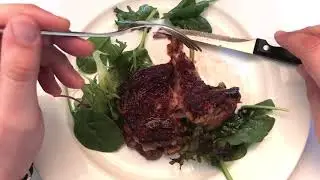 ASMR inspired by The Matrix Steak Scene