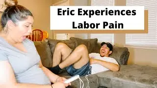 Husband Tries the REAL Labor Pain Simulator *Hilarious*