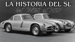 La historia del Mercedes Benz SL ➤ PRIMERA PARTE; 💥 del W194 al R107 💥