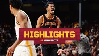 USC Men's Basketball at Minnesota Highlights | Trojans win 70-69 in OT