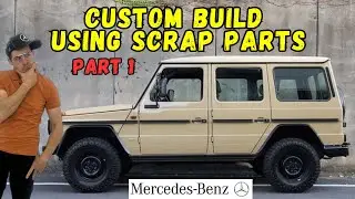 Saving An  Abandoned G Wagon With Scrap Parts