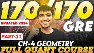 Ch:4 Pt-31 | GRE Test & GMAT 2024 Prep | Real GRE Exam Questions for a Perfect 170 in GRE Quant