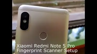Xiaomi Redmi Note 5 Pro Fingerprint Scanner Setup & Feature