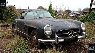 &ldquo;🖤 ASMR Mercedes 300SL Gullwing 1955 &ndash; Abandoned &rarr; Factory New ✨&rdquo;