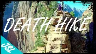 Most Dangerous Hike in America- Angel's Landing w/ Carenza by Guro Cody- Epic Road Trip Day 2