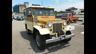 For sale MITSUBISHI JEEP ★4WD ★Genuine low mileage65200km ★Good design alloy wheels ★winch