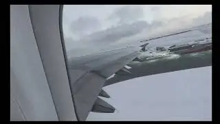 Despegue &Aacute;rtico ❄️ Air Canada A320 | De Iqaluit a Groenlandia | FS 2024
