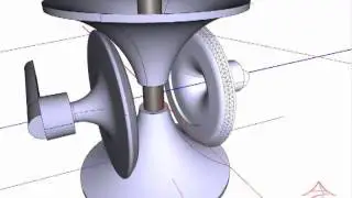 Toroidal CVT with 2 roller transmitters