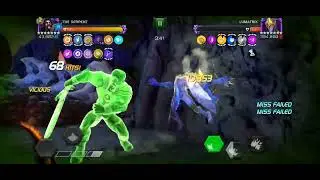 MCOC New Raids: Boss Lumatrix Cheese with Serpent