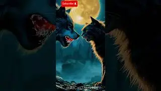 🔥🐱 Fearless Cat VS Wolf in Wild Forest Fight 🐺🌲 #CatVsWolf  #EpicBattle #ViralPets #wildlifeanimals
