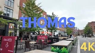 THOMAS STREET | MANCHESTER TOWN CENTRE | STREET WALK |4K|