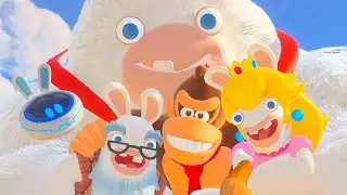 Donkey Kong and Rabbid Kong Became Friends - Mario Rabbids Kingdom Battle
