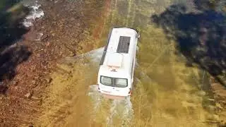 Crossing Drysdale River
