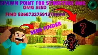I FIND THE SEED SPAWN POINT OMG STRUCTURE IN MINECRAFT #1 #EpicSeedFinds