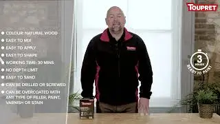 Toupret Quick Drying Wood Repair Filler | Screwfix