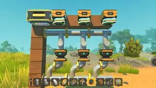 Как построить мотор на поршнях в scrap mechanic