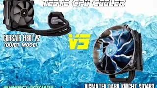 Corsair H80i v2(Quiet mode) vs Xingmatek DK2