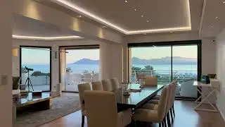 Appartement de Prestige &agrave; vendre sur la Croisette &agrave; Cannes, Vue Mer Panoramique, Co-Exclusivit&eacute;