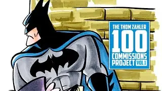 Thom Zahler 100 Commissions: Batman and Rarity