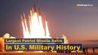 Largest Patriot Missile Launch in U.S. History | Defense of Al Udeid Air Base
