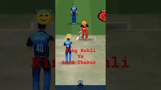 What a revenge between Virat Kohli Vs Shardul Thakur #cricket #super #shorts #viral #ytshorts