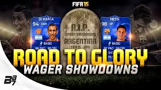 FIFA 15 RTG WAGER SHOWDOWNS! RIP WAGER MATCHES