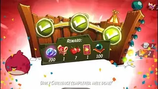 Angry Birds 2 Daily Challenge Terence Trial SUNDAY @reachbv