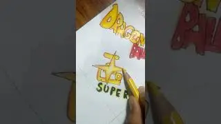 lets start our anime logo drawing 💪series #viral #drawing #youtubeshorts #art