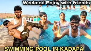 YSR Swimming Pool in Kadapa🔥Weekend enjoy with Friends🥰Kadapa Vlogs#viral#kadapa#trending#reaction