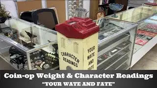 Cent Operated Machine - Weight & Character Readings - 