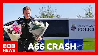 Twelve people arrested after Middlesbrough crash that killed two police officers | BBC News
