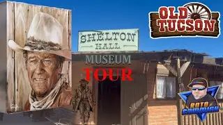 THE SHELTON HALL MUSEUM AT OLD TUCSON #vlog
