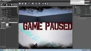 UE4 Tutorial - How to make a pause screen