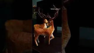 DIY Reindeer Sculpture making from Newspaper #reindeer #christmas #diy