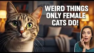 Strange Things Female Cats Do That Males Never Will!