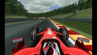 rFactor F1 2007 MMG Mod PE V3 Onboard@SPA  Francorchamps 1:43.299