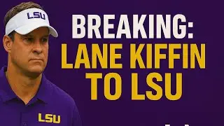 LSU Lands Lane Kiffin as Their NEW Football Coach!