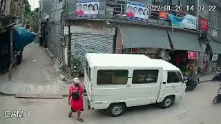 Thief caught in the act in Katuparan Street