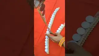kasu mala for lakshmi devi#coins garland for god#yt shots#vara lakshmi vratham decoration ideas
