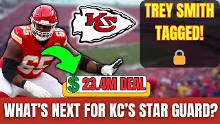 🔥 Breaking News: Trey Smith Franchise Tagged by Chiefs: What&rsquo;s Next for KC&rsquo;s Star Guard?