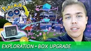 IS DOWNTOWN THE BEST SPOT FOR POK&Eacute;MON GO? + BOX UPGRADE! Pok&eacute;stops, Lures, and Pok&eacute;coins!