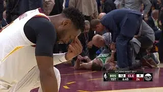 Players reaction after Gordon Hayward injury