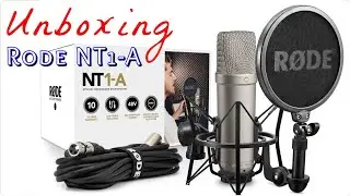 Unboxing Rode NT1-A microphone